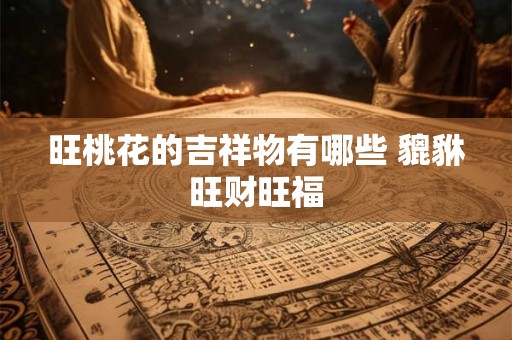 旺桃花的吉祥物有哪些 貔貅旺财旺福