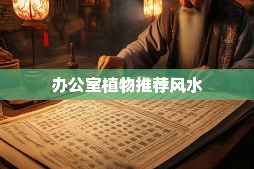 办公室植物推荐风水
