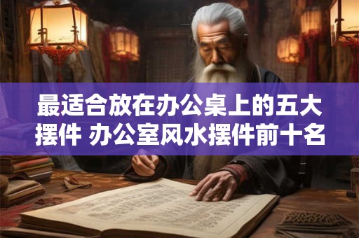 最适合放在办公桌上的五大摆件 办公室风水摆件前十名