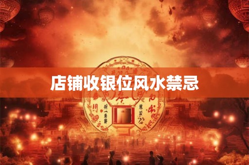 店铺收银位风水禁忌