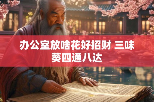 办公室放啥花好招财 三味葵四通八达