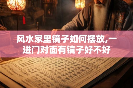 风水家里镜子如何摆放,一进门对面有镜子好不好