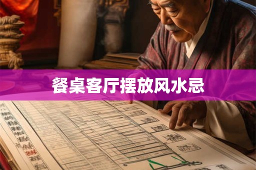 餐桌客厅摆放风水忌 餐桌客厅摆放风水忌