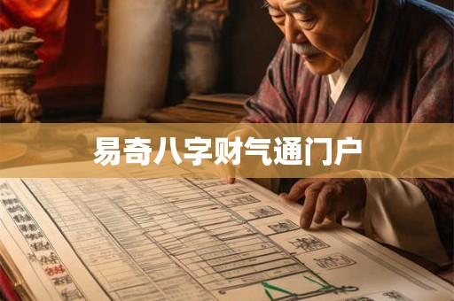 易奇八字财气通门户
