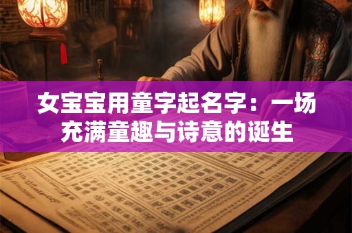 女宝宝用童字起名字：一场充满童趣与诗意的诞生