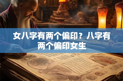 女八字有两个偏印？八字有两个偏印女生