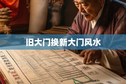 旧大门换新大门风水