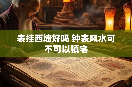 详细阅读:表挂西墙好吗 钟表风水可不可以镇宅 表挂西墙好吗 钟表风水可不可以镇宅