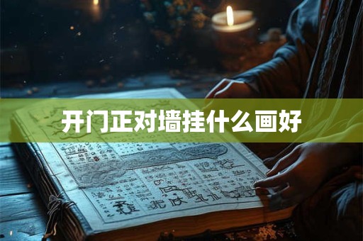 开门正对墙挂什么画好