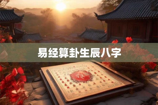 易经算卦生辰八字