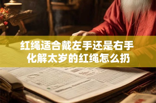 红绳适合戴左手还是右手 化解太岁的红绳怎么扔