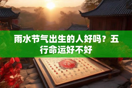 雨水节气出生的人好吗？五行命运好不好