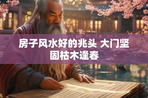 房子风水好的兆头 大门坚固枯木逢春