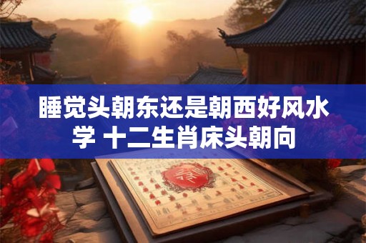 睡觉头朝东还是朝西好风水学 十二生肖床头朝向