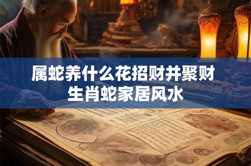 属蛇养什么花招财并聚财 生肖蛇家居风水
