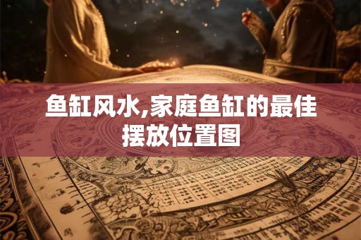 鱼缸风水,家庭鱼缸的最佳摆放位置图