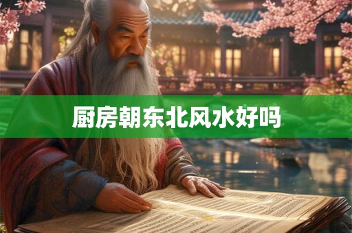厨房朝东北风水好吗