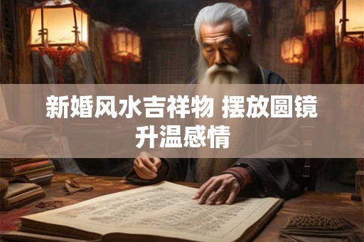 新婚风水吉祥物 摆放圆镜升温感情