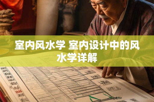 室内风水学 室内设计中的风水学详解