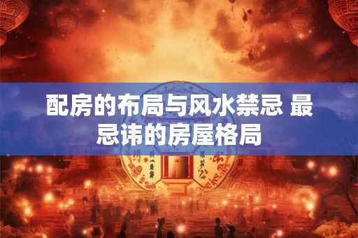 配房的布局与风水禁忌 最忌讳的房屋格局