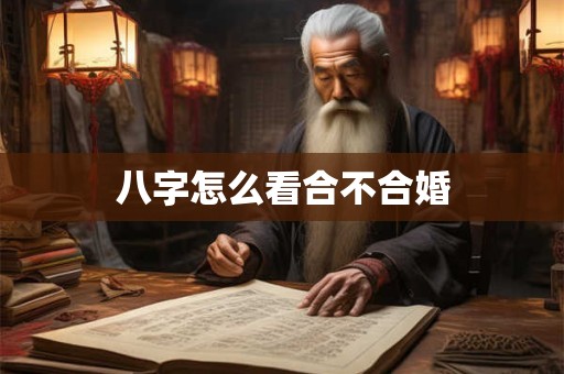 八字怎么看合不合婚