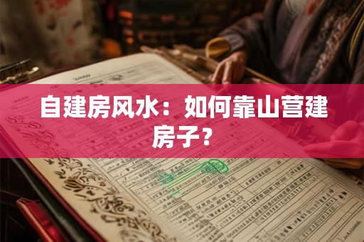自建房风水：如何靠山营建房子？