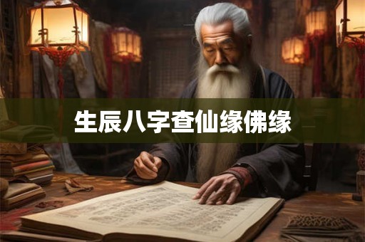 生辰八字查仙缘佛缘