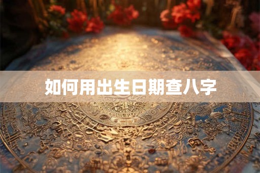 如何用出生日期查八字