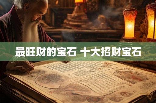 最旺财的宝石 十大招财宝石