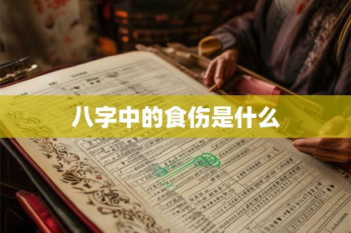 八字中的食伤是什么