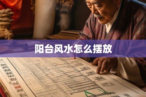 阳台风水怎么摆放
