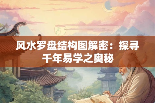 风水罗盘结构图解密:探寻千年易学之奥秘 风水罗盘结构图解密:探寻千年易学之奥秘