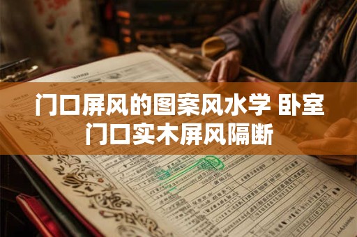 门口屏风的图案风水学 卧室门口实木屏风隔断