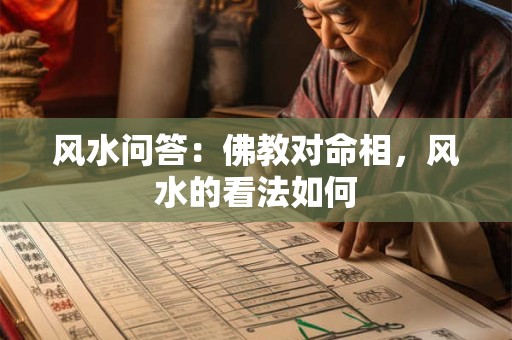 风水问答：佛教对命相，风水的看法如何