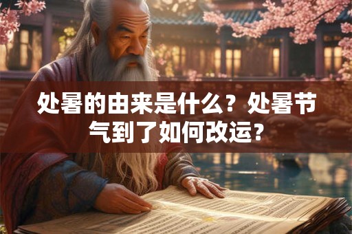 处暑的由来是什么？处暑节气到了如何改运？