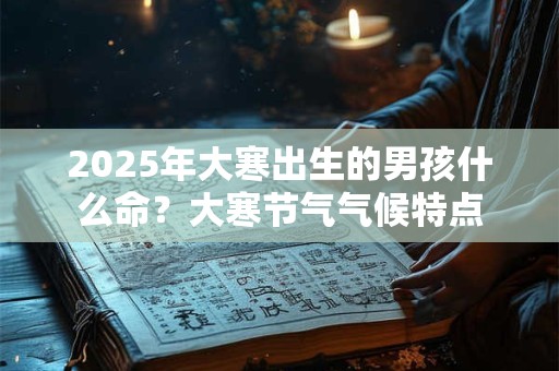 2025年大寒出生的男孩什么命？大寒节气气候特点