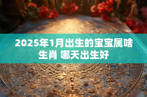 2025年1月出生的宝宝属啥生肖 哪天出生好