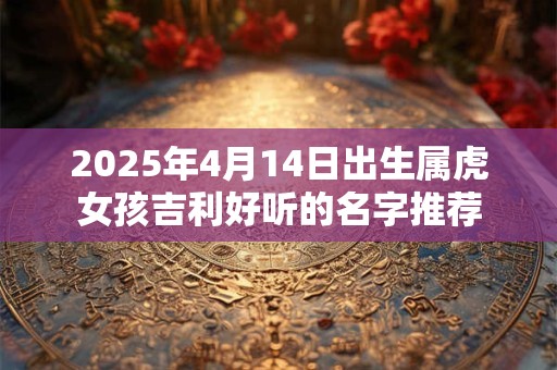 2025年4月14日出生属虎女孩吉利好听的名字推荐
