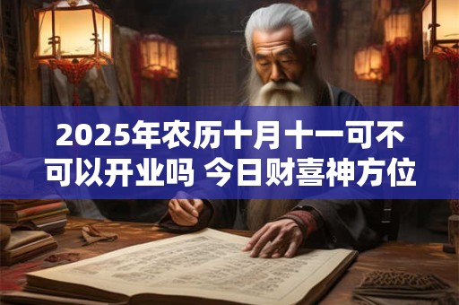 2025年农历十月十一可不可以开业吗 今日财喜神方位