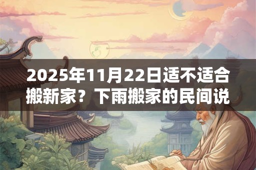 2025年11月22日适不适合搬新家？下雨搬家的民间说法