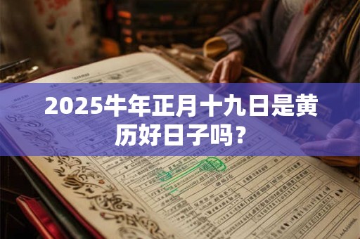 2025牛年正月十九日是黄历好日子吗？