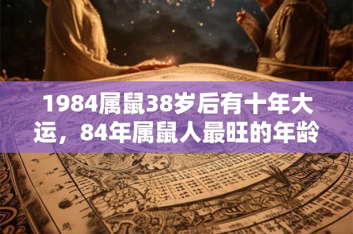 1984属鼠38岁后有十年大运，84年属鼠人最旺的年龄