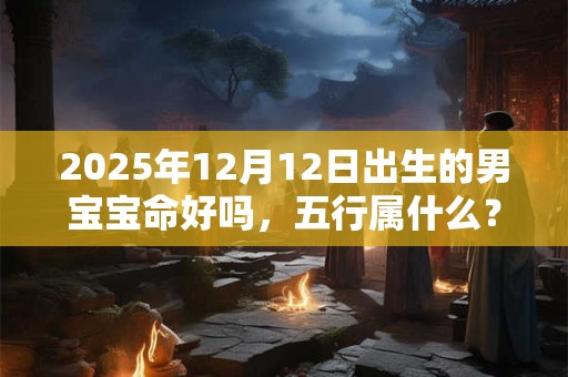 2025年12月12日出生的男宝宝命好吗，五行属什么？