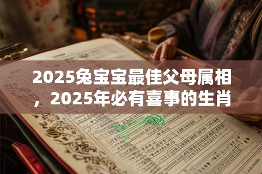 2025兔宝宝最佳父母属相，2025年必有喜事的生肖