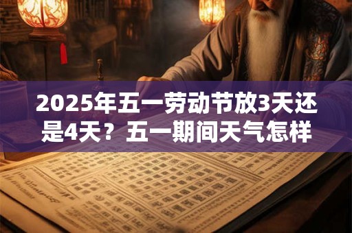 2025年五一劳动节放3天还是4天？五一期间天气怎样？