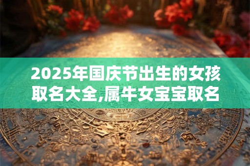2025年国庆节出生的女孩取名大全,属牛女宝宝取名最佳字