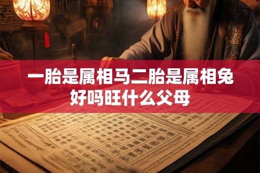 一胎是属相马二胎是属相兔好吗旺什么父母