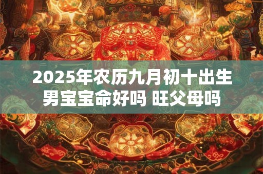 2025年农历九月初十出生男宝宝命好吗 旺父母吗