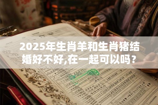 2025年生肖羊和生肖猪结婚好不好,在一起可以吗？