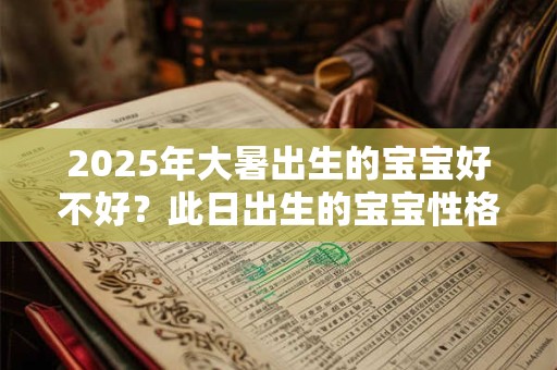 2025年大暑出生的宝宝好不好？此日出生的宝宝性格